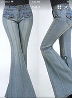 Vintage retro Jeans